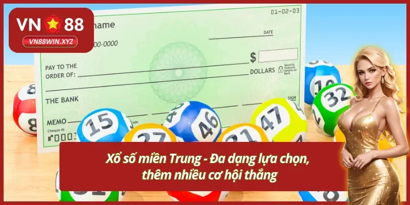 Xổ số miền Trung tại xổ số VN88 uy tín